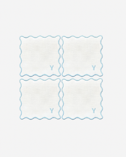 Personalized Initial Cocktail Napkins