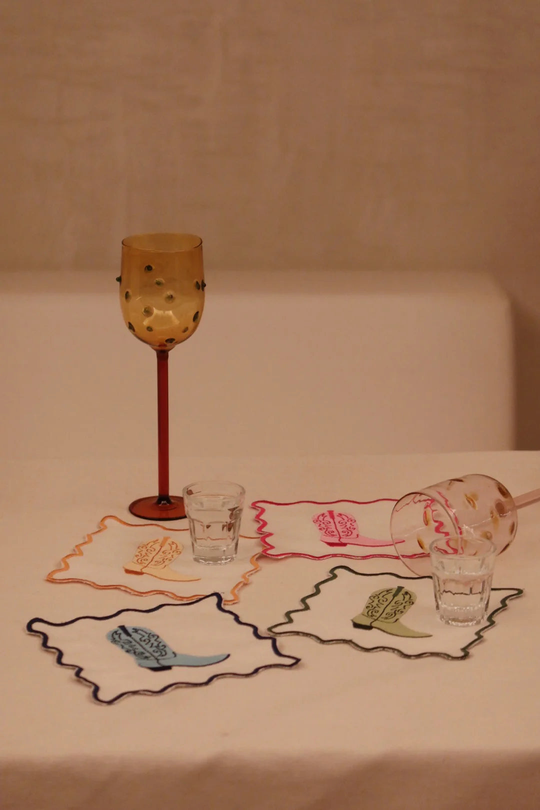 Cowboy Boot Cocktail Napkins