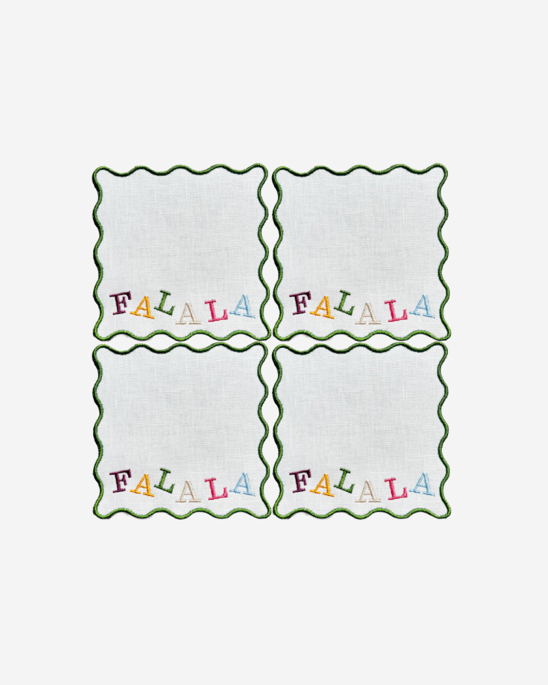 Falala Holiday Cocktail Napkins