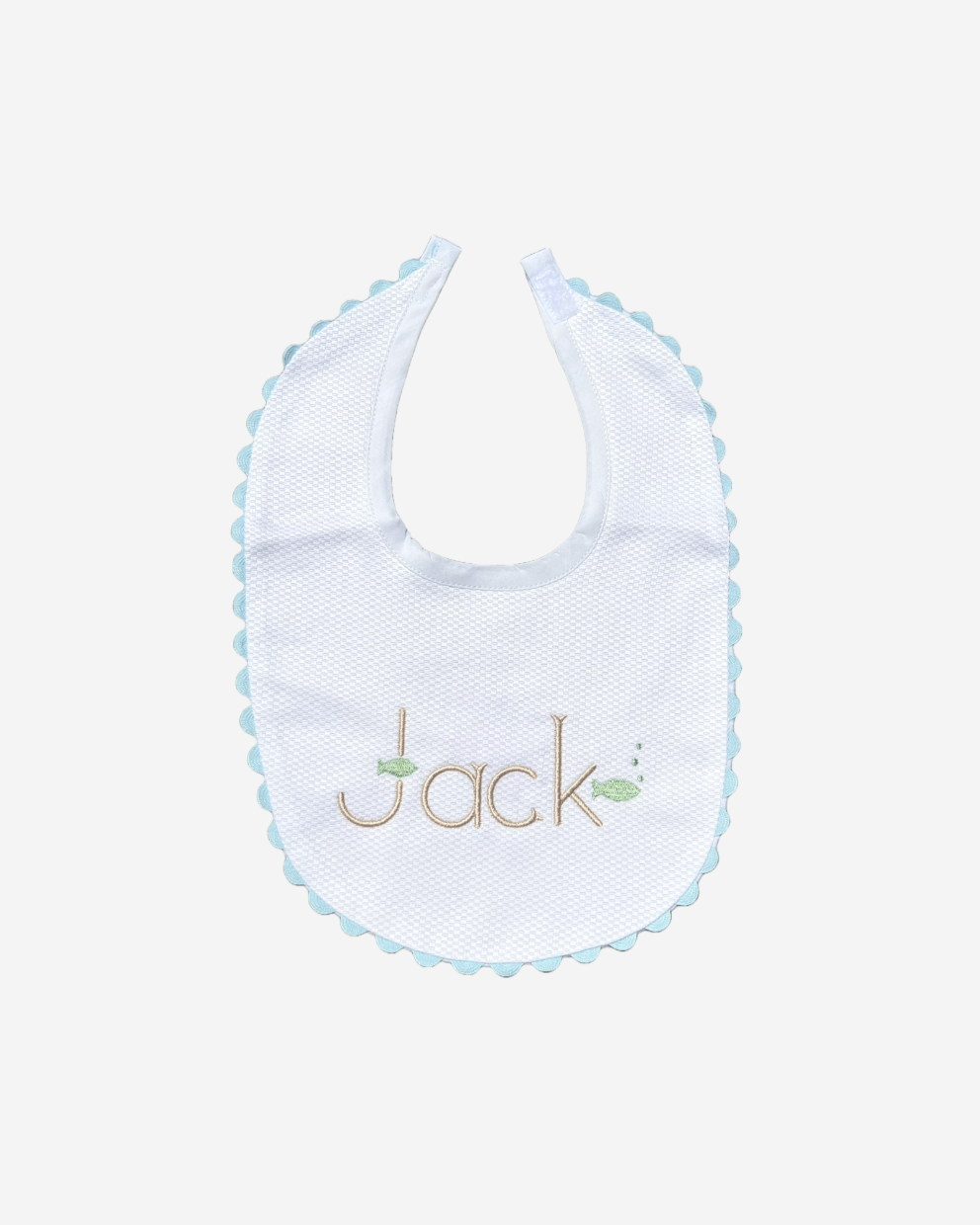 Minnow Scalloped Bib