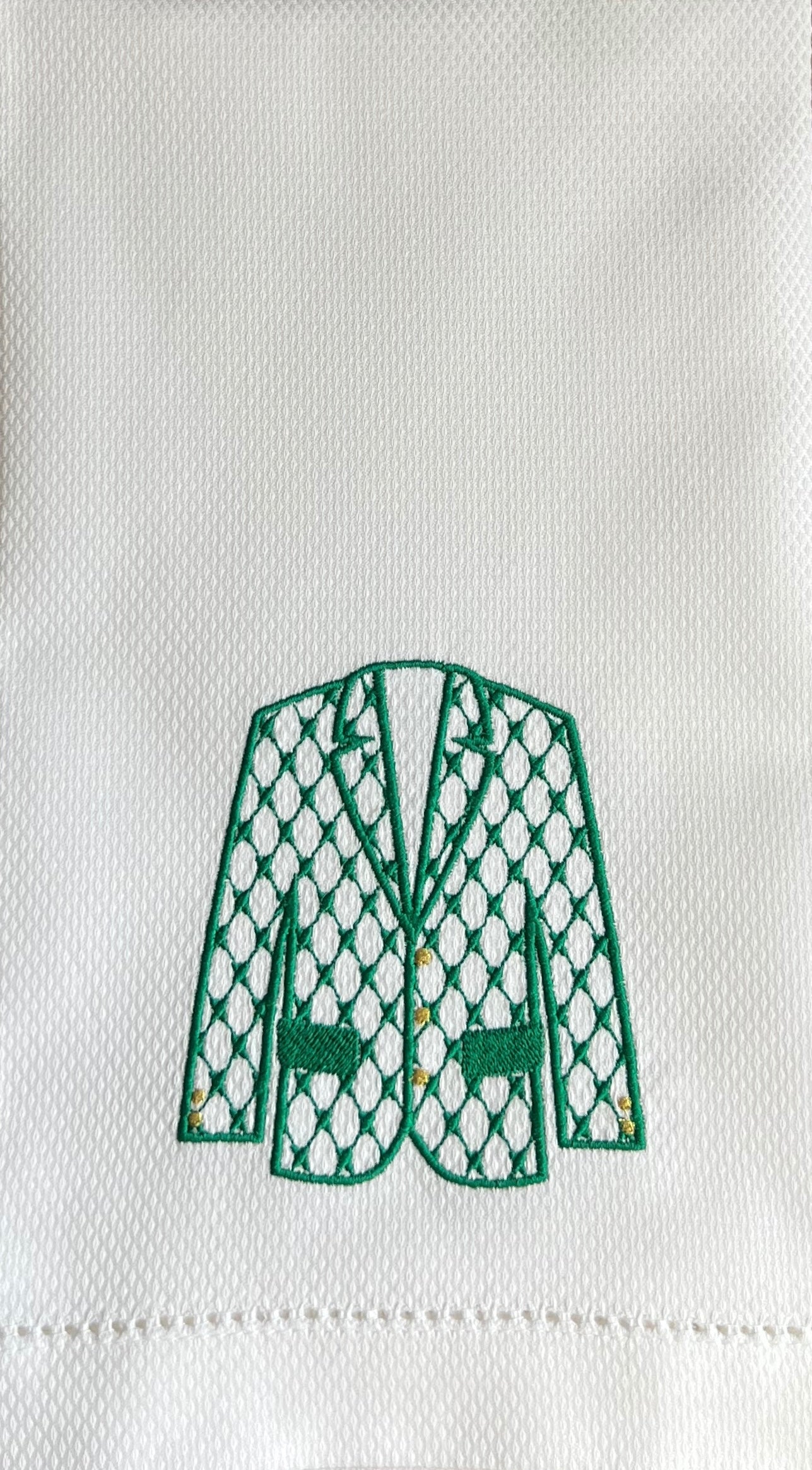 Master's Green Jacket Hand Towel
