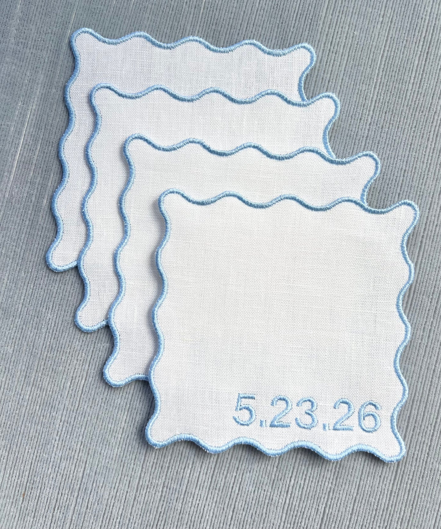 Special Occasion Date Cocktail Napkins