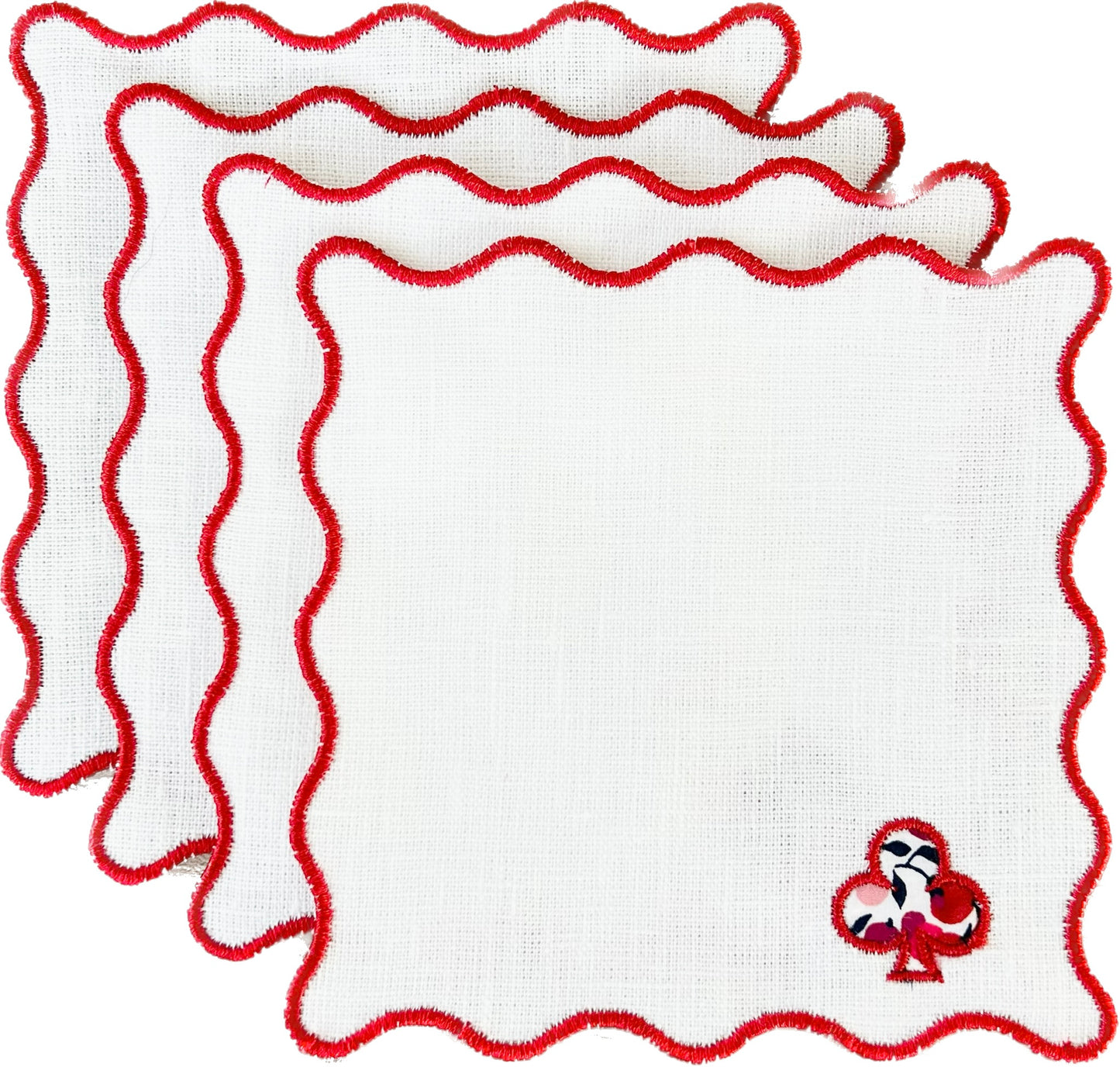 Liberty of London Card Suit Cocktail Napkins
