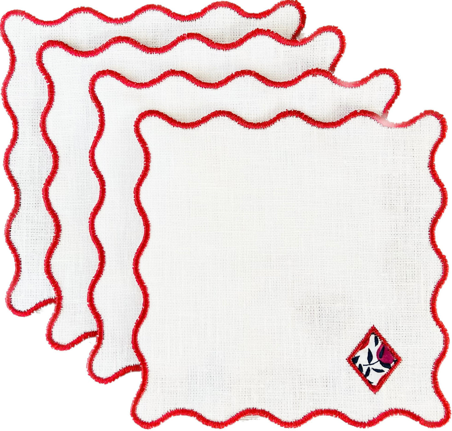 Liberty of London Card Suit Cocktail Napkins