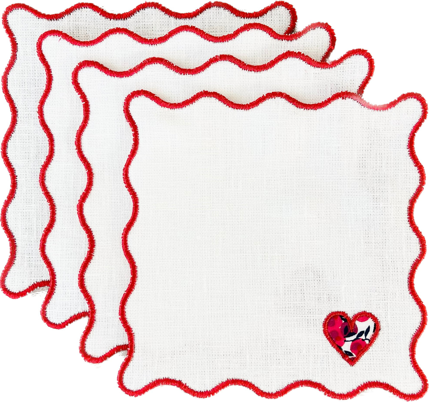 Liberty of London Card Suit Cocktail Napkins