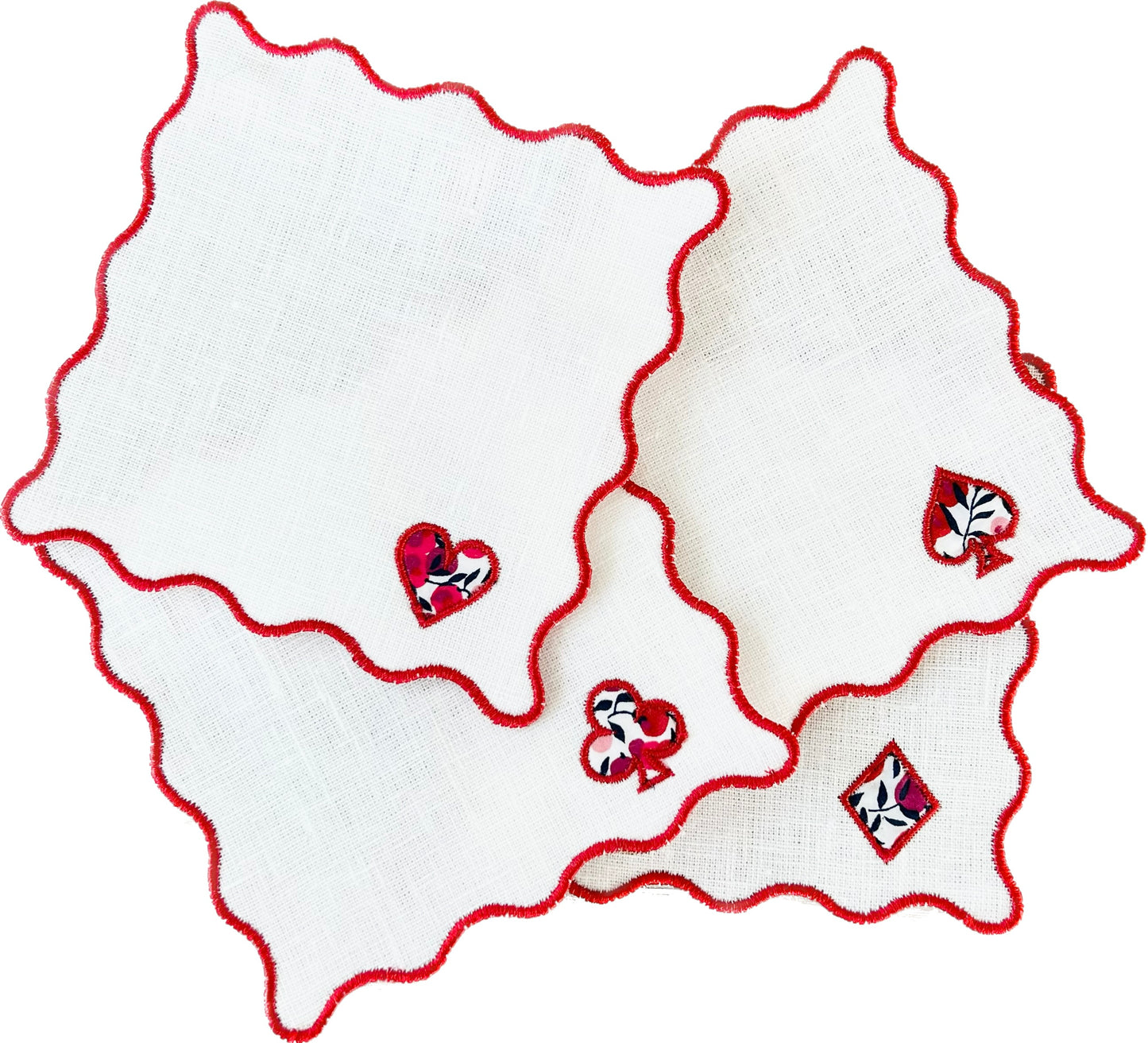Liberty of London Card Suit Cocktail Napkins
