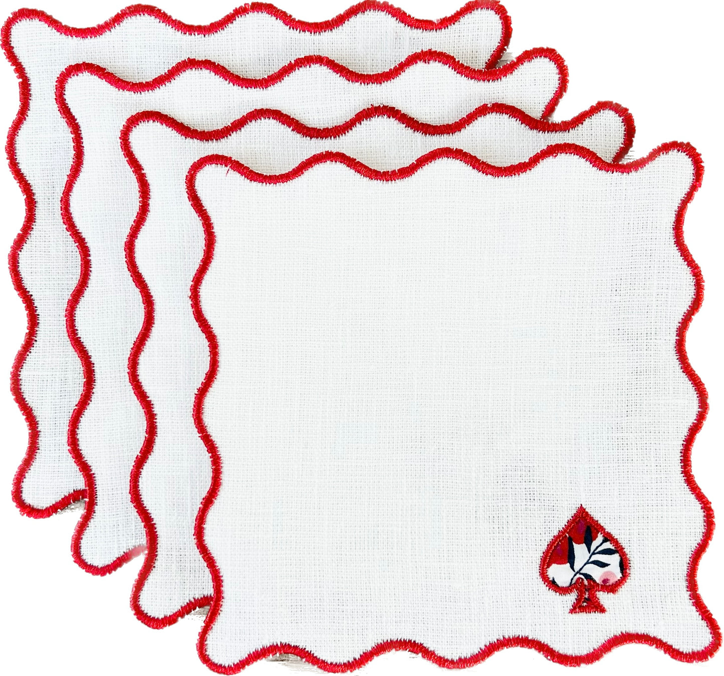 Liberty of London Card Suit Cocktail Napkins