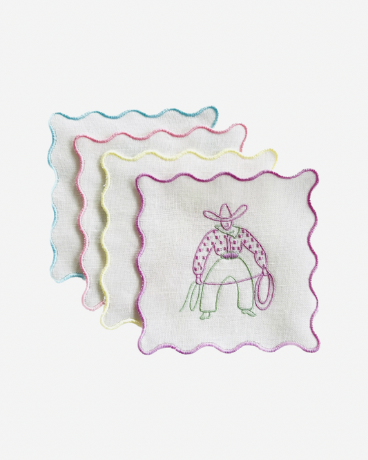 Cowboy Cocktail Napkins