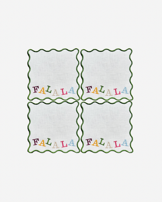 Falala Holiday Cocktail Napkins