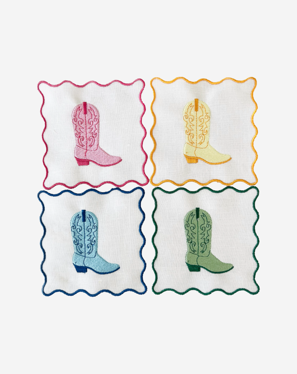 Cowboy Boot Cocktail Napkins