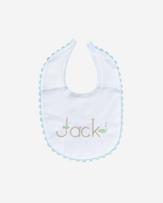 Minnow Scalloped Bib