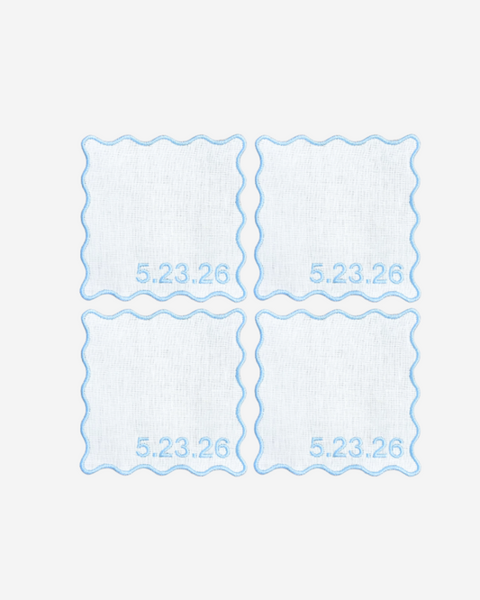 Special Occasion Date Cocktail Napkins